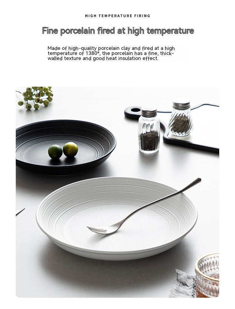 Frosted Dessert Pasta Western Cuisine Plate Household