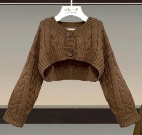 Waist-controlled Sling Dress Fashion Temperament Youthful-looking Two-piece Set