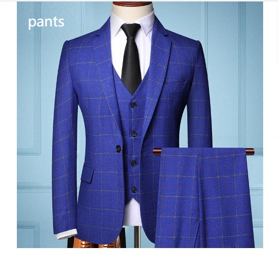 Three-piece suit for men