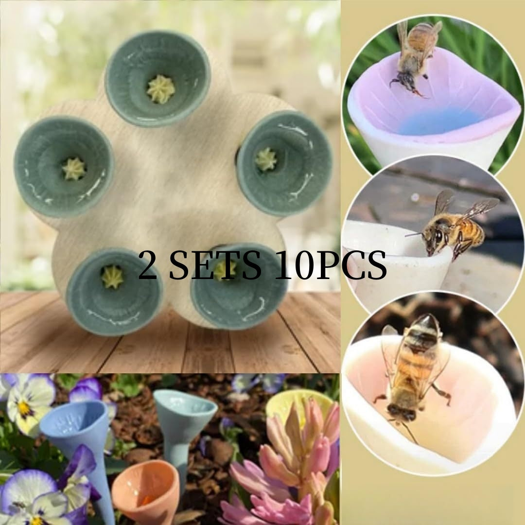 Fashion Bee Feeder Water Dispenser