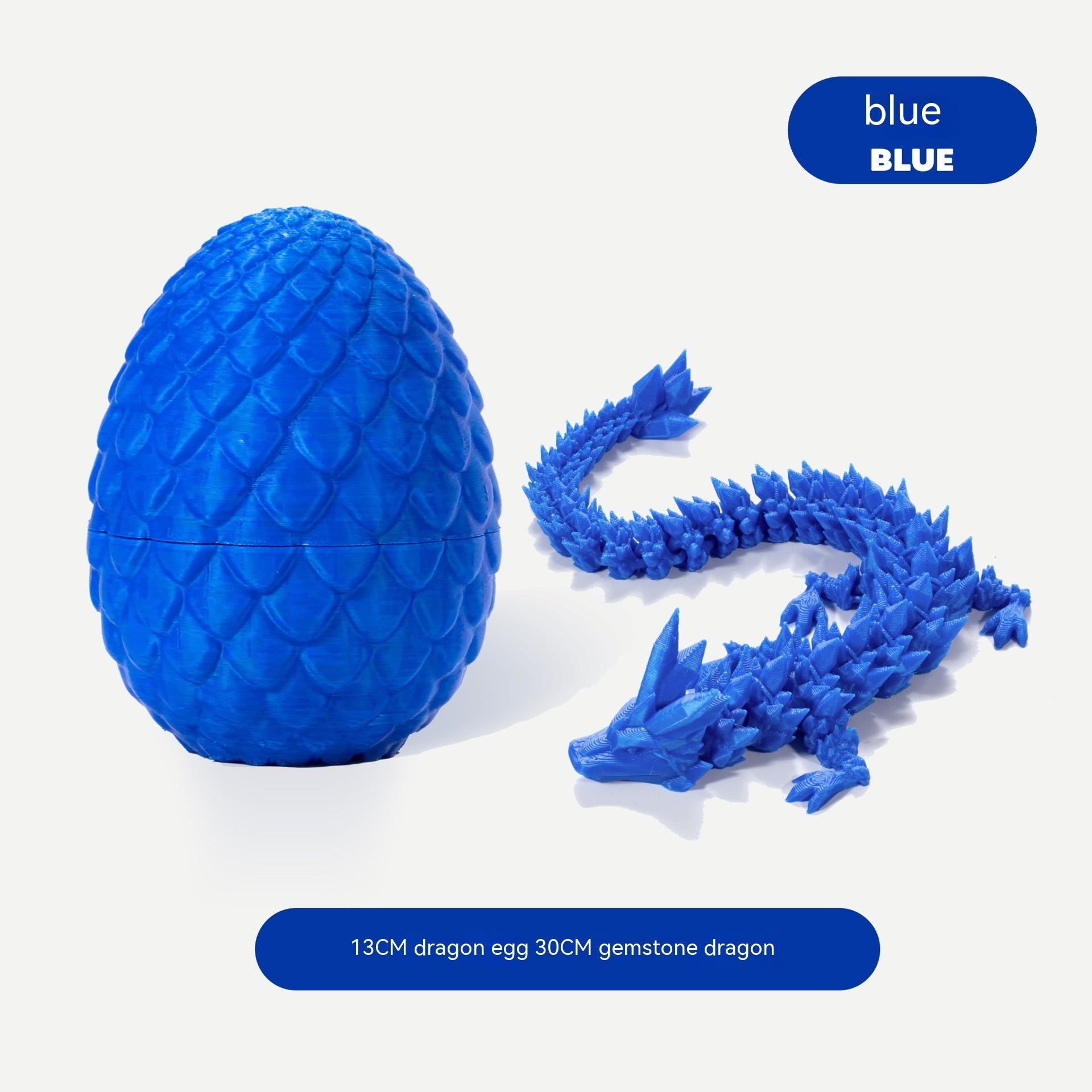 3D Printing Dragon Egg Dragon Gift Set Gem Dragon Decoration Hand-made Gift Color Decorative Creative Fashion Play