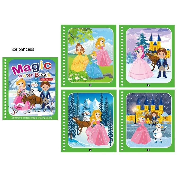 Children's Diy Magic Water Picture Book