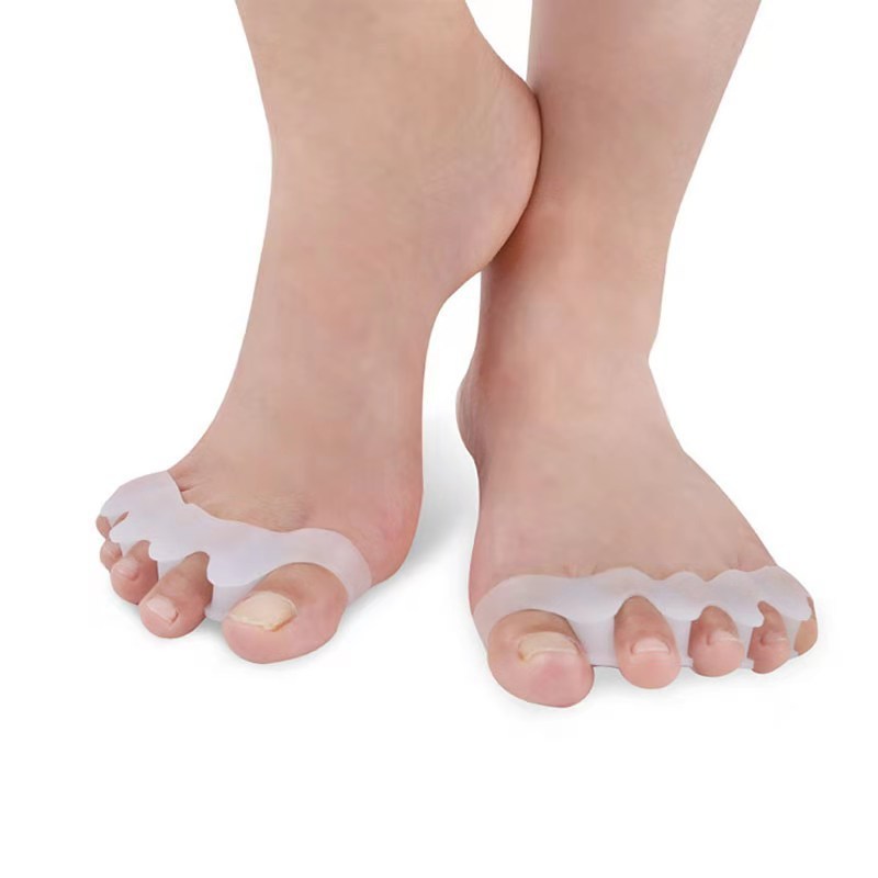 Men's And Women's Flip-out Five-toe Silicone Brace Toe Separator