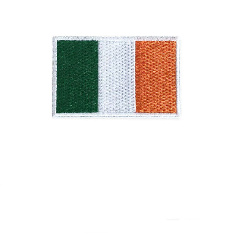 Embroidered National Flag Armband Hat Patch