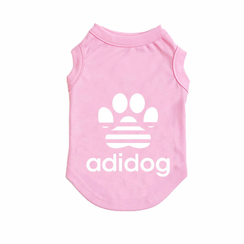 Spring And Summer New Small And Medium Sized Dog Cotton Vest