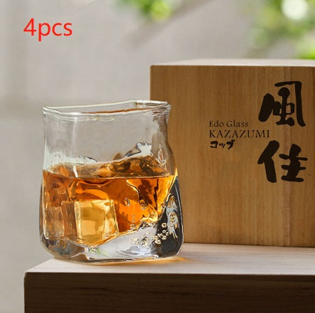 Wooden box with famous Nordic cup and square object cup