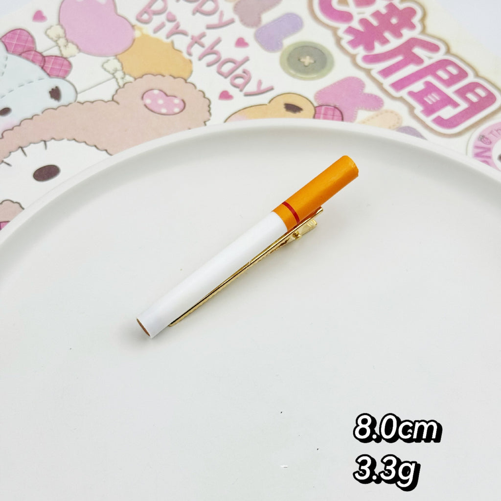 Funnny And Creative Cigarettes Barrettes Funny Personality