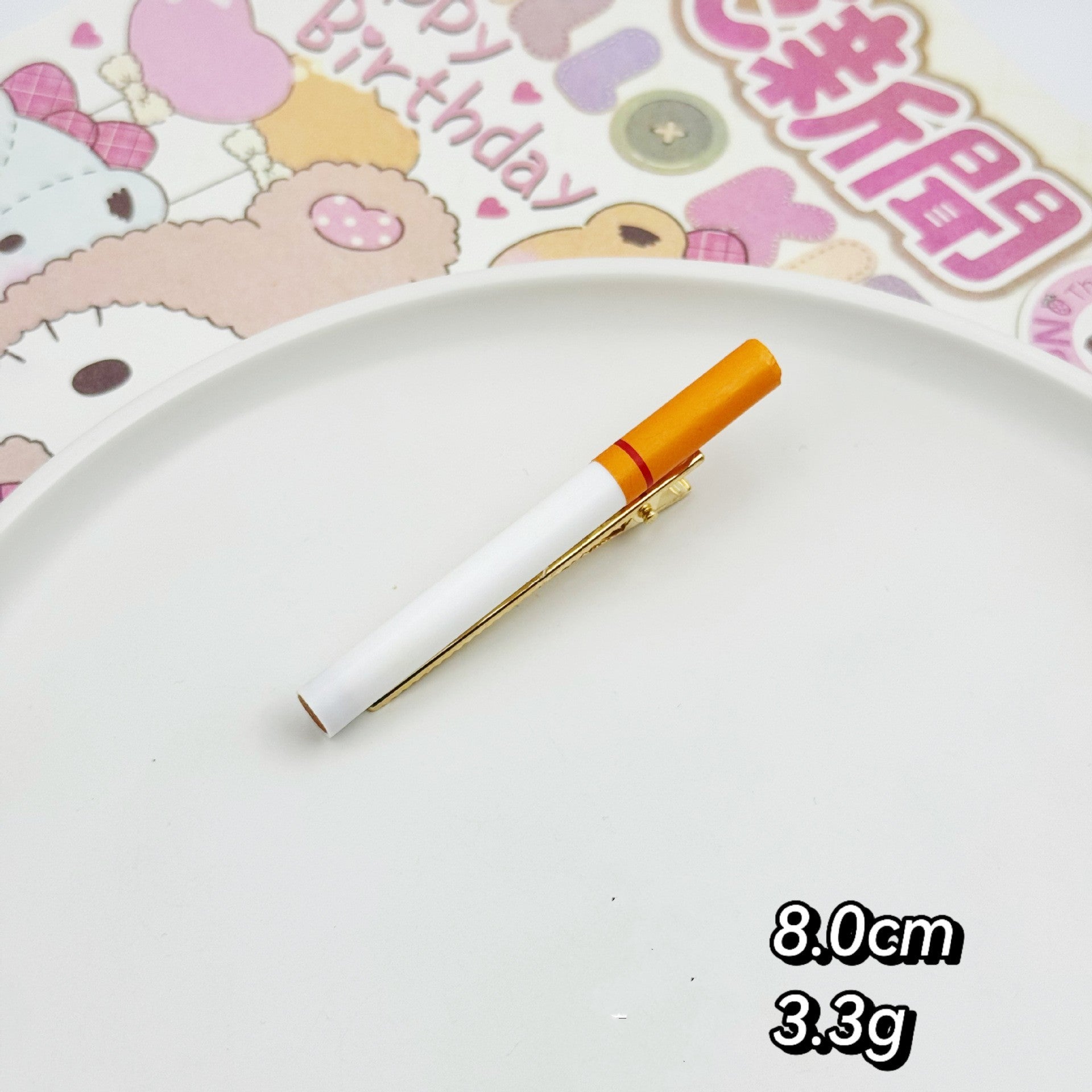 Funnny And Creative Cigarettes Barrettes Funny Personality
