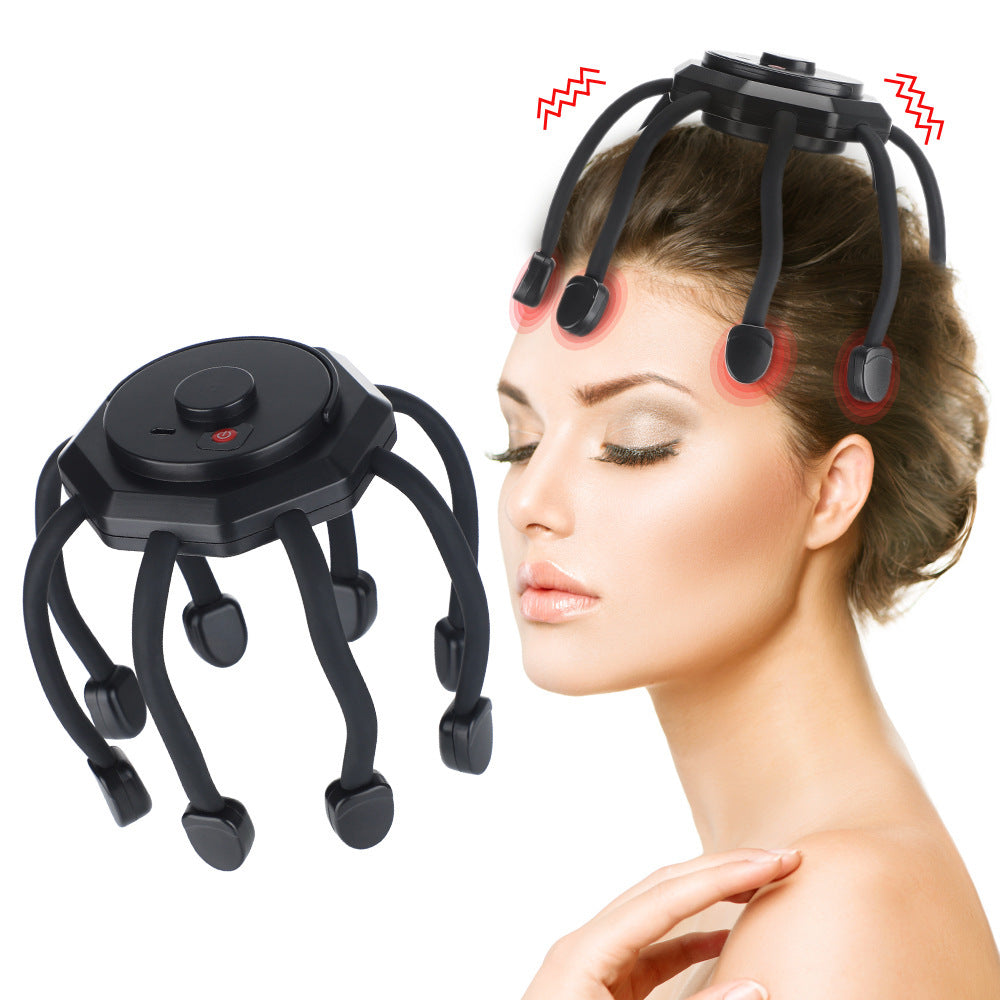 Electric Head Massager Octopus Household Intelligence