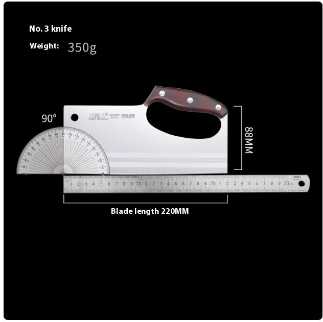 Stainless Steel Slice Labor-saving Hand-cutting Vegetable Forging Kitchen Knife