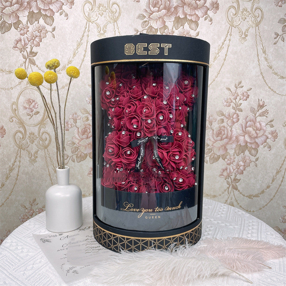 Eternal Flower Gift Box For Girlfriend Proposal