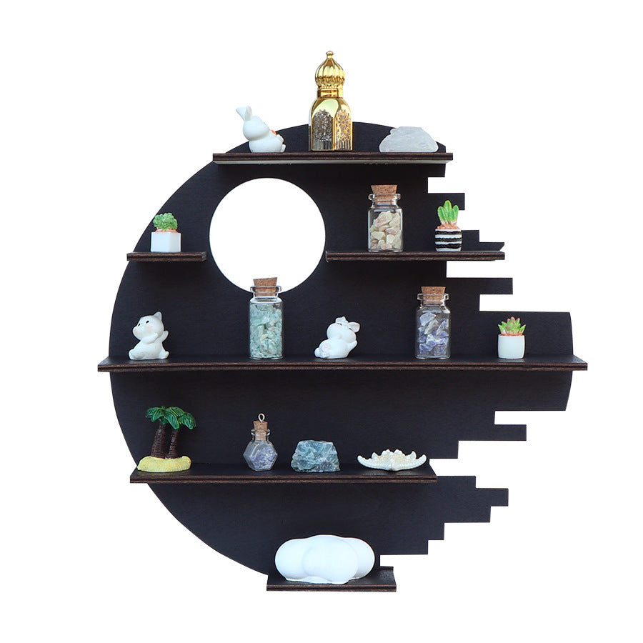 Assembled Hand-made Display Rack With Light