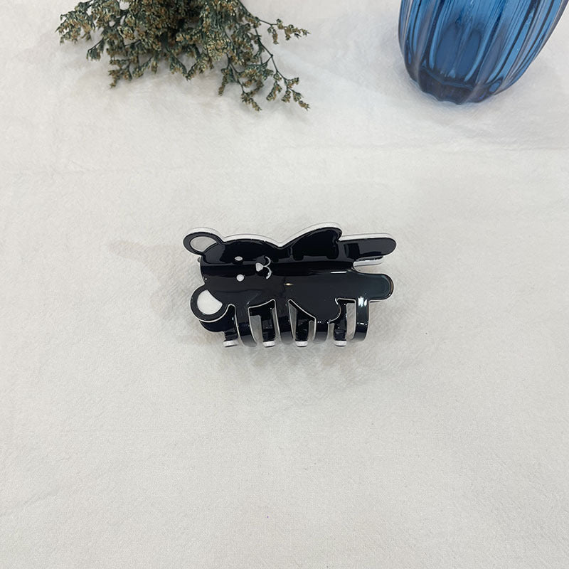 Cute Sweet Bear Shark Clip Updo Hairpin Hair Claw Hair