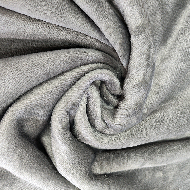 Household Lambswool Wearable Sleeved Warm Large Pocket Lazy Blanket