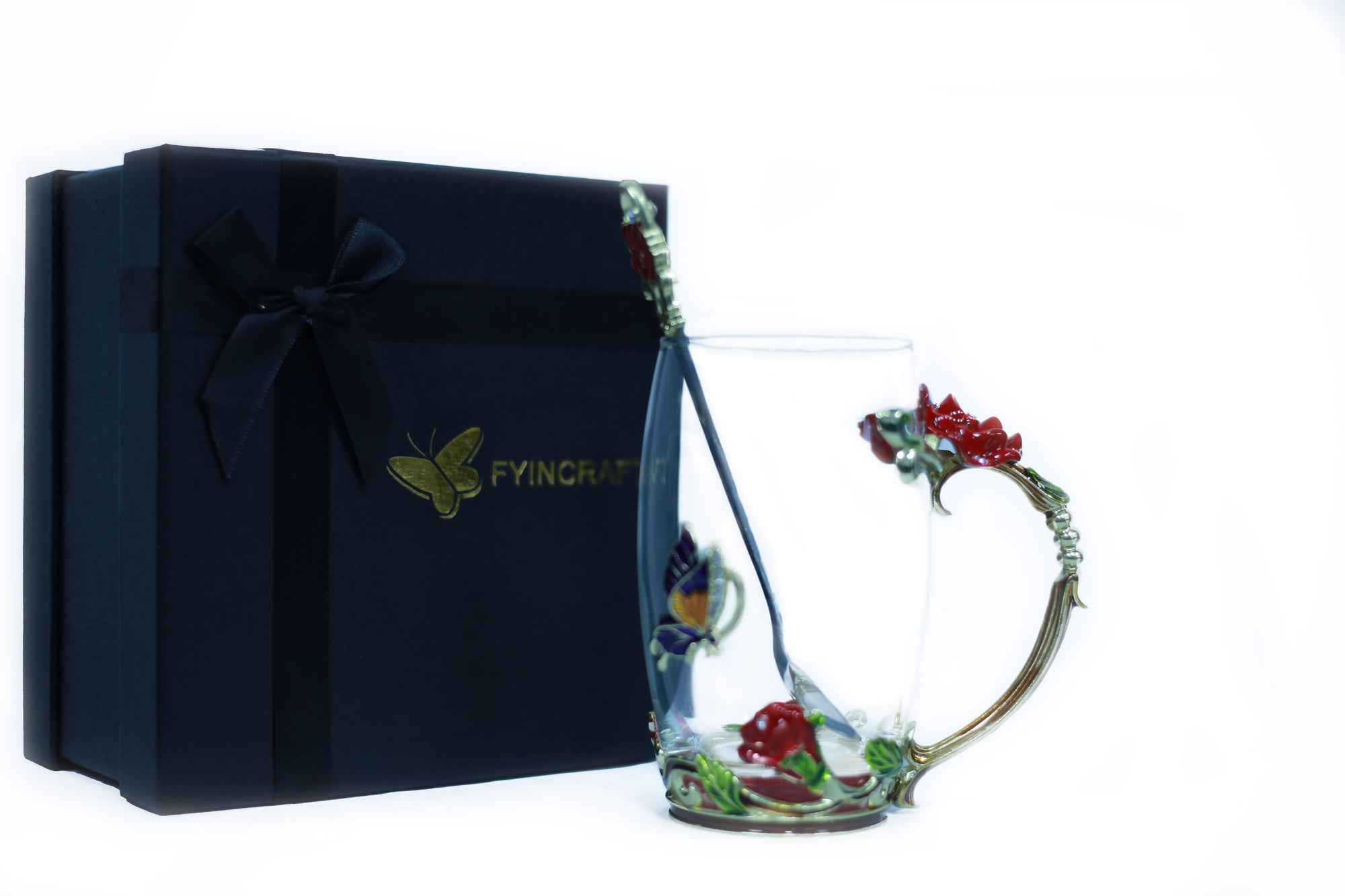 Enamel Glass Water Cup