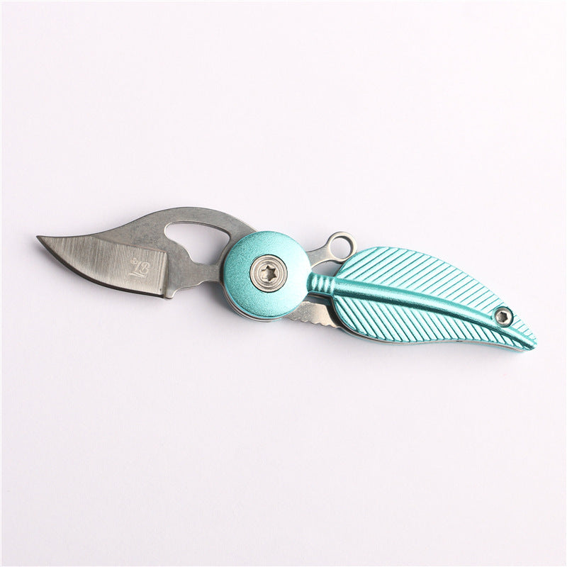 Creative Feather Outdoor Fruit Knife