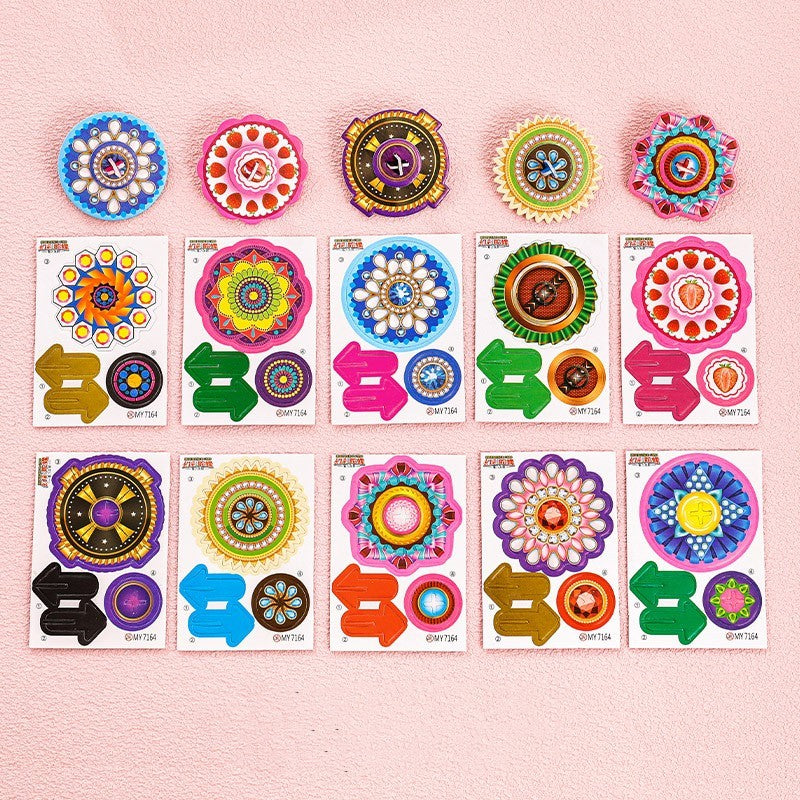 Cartoon Dinosaur 3D Puzzle Model Children DIY Handmade