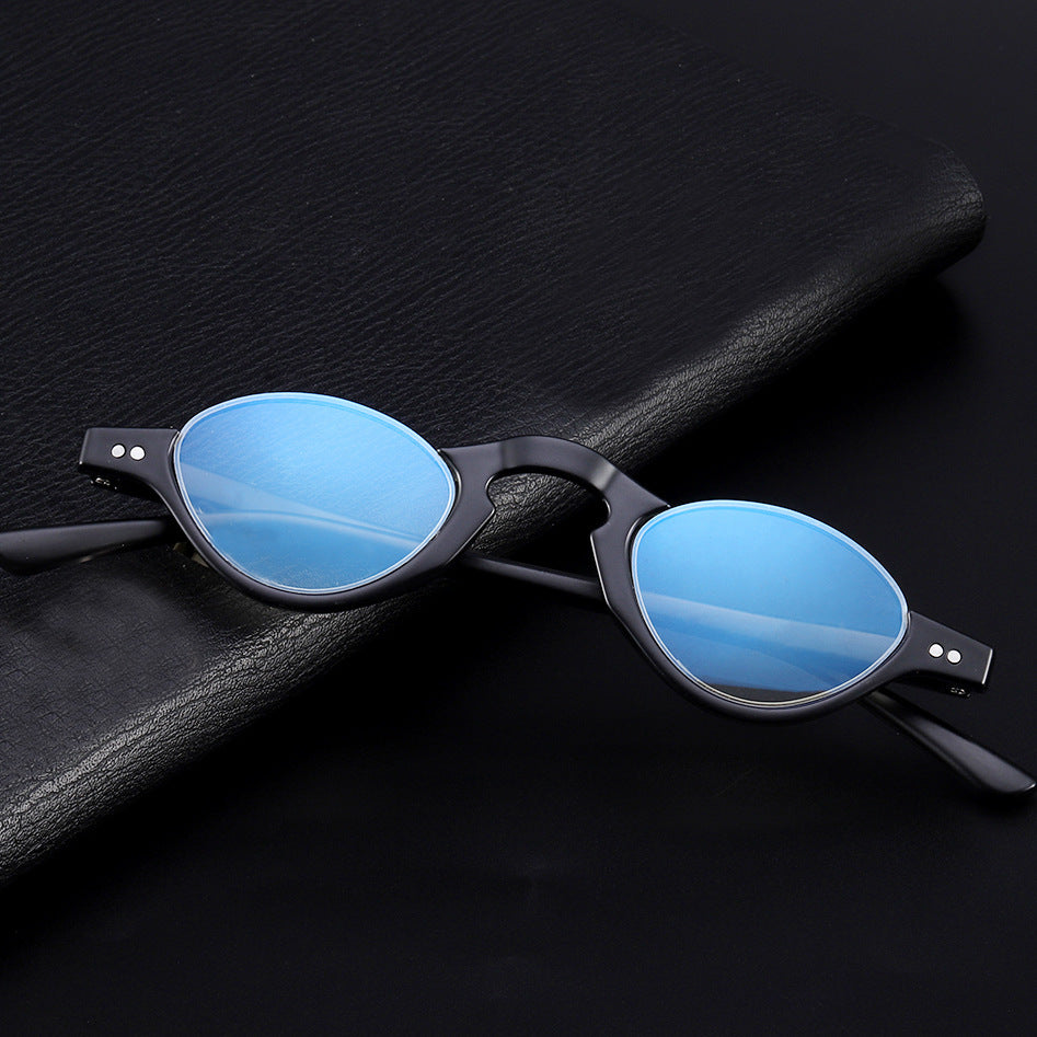 Anti-blue Light Lens Half Frame Reading Glasses High-end New Fashion