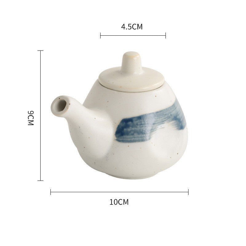 Kitchen Storage Tank Underglaze Color Seasoning Pot
