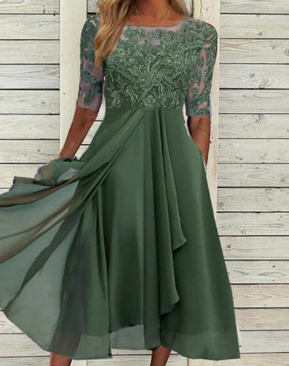 Women's Spring And Summer Bridesmaid Evening Dress