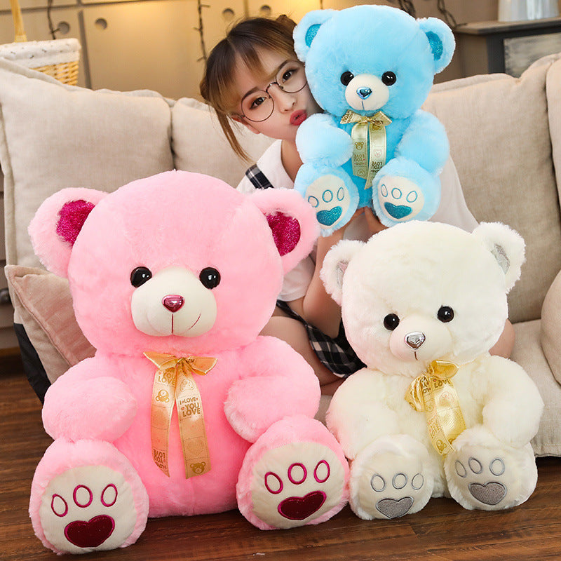 Cute Teddy Bear Doll Plush Toys Girly Heart