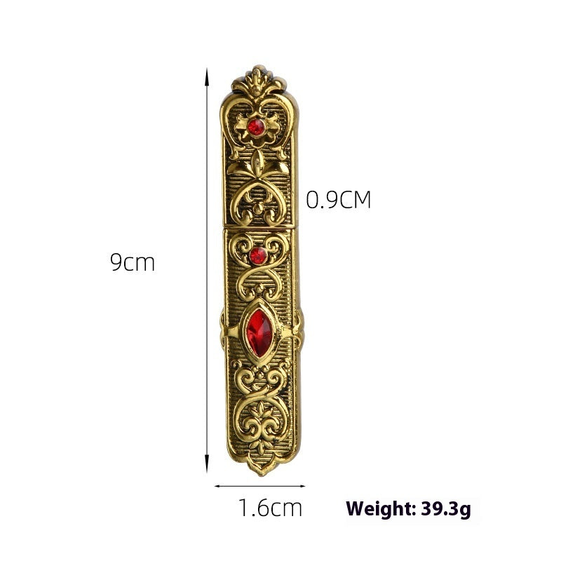 Retro Diamonds Thimble Awl Syringe