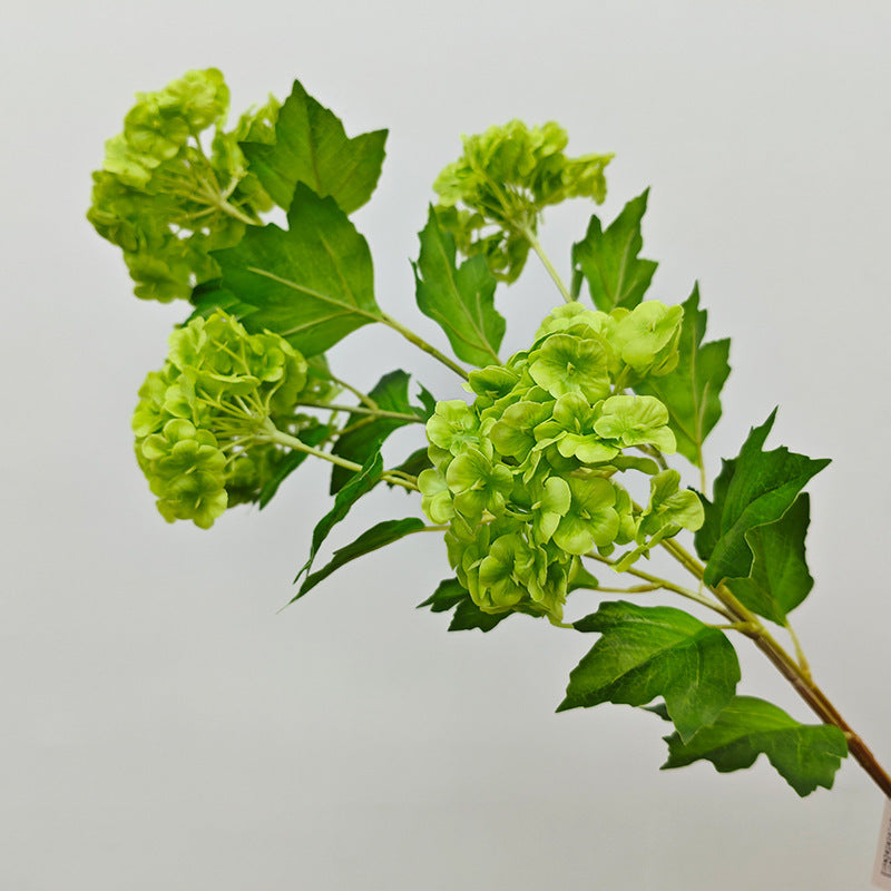 Simulation 3d Hydrangea Fake Flower Decoration Bouquet Artificial Floriculture