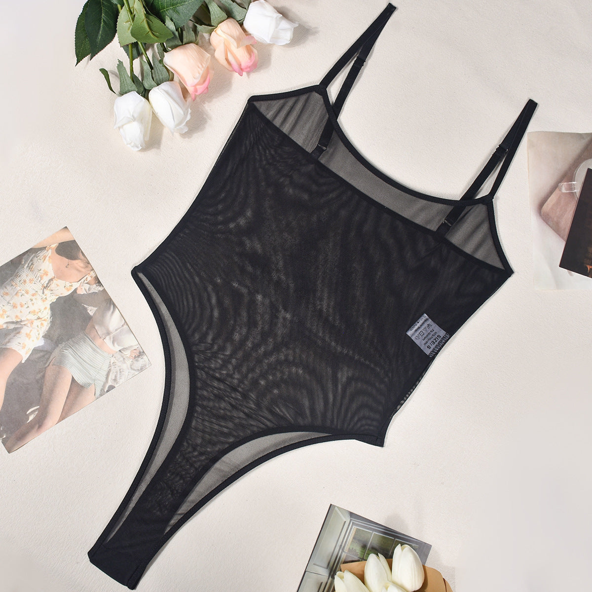 Fashion And Sexy Mesh Bodysuit