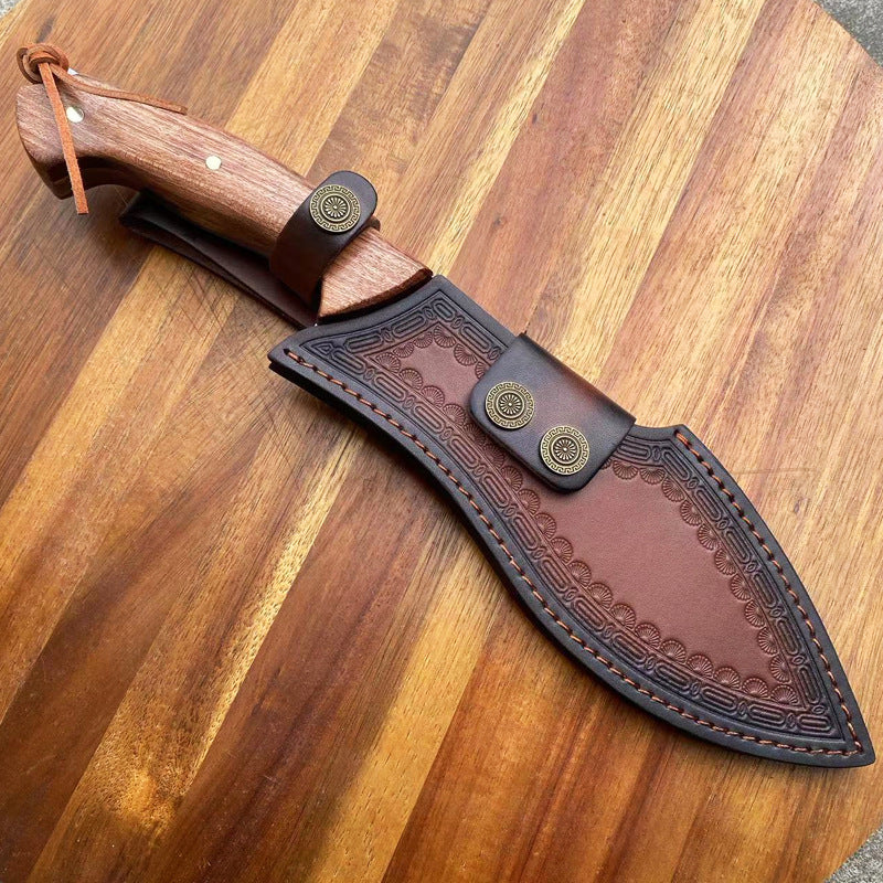 10mm Thick Outdoor Tool Integrated Keel High Hardness Hand-forged Knife