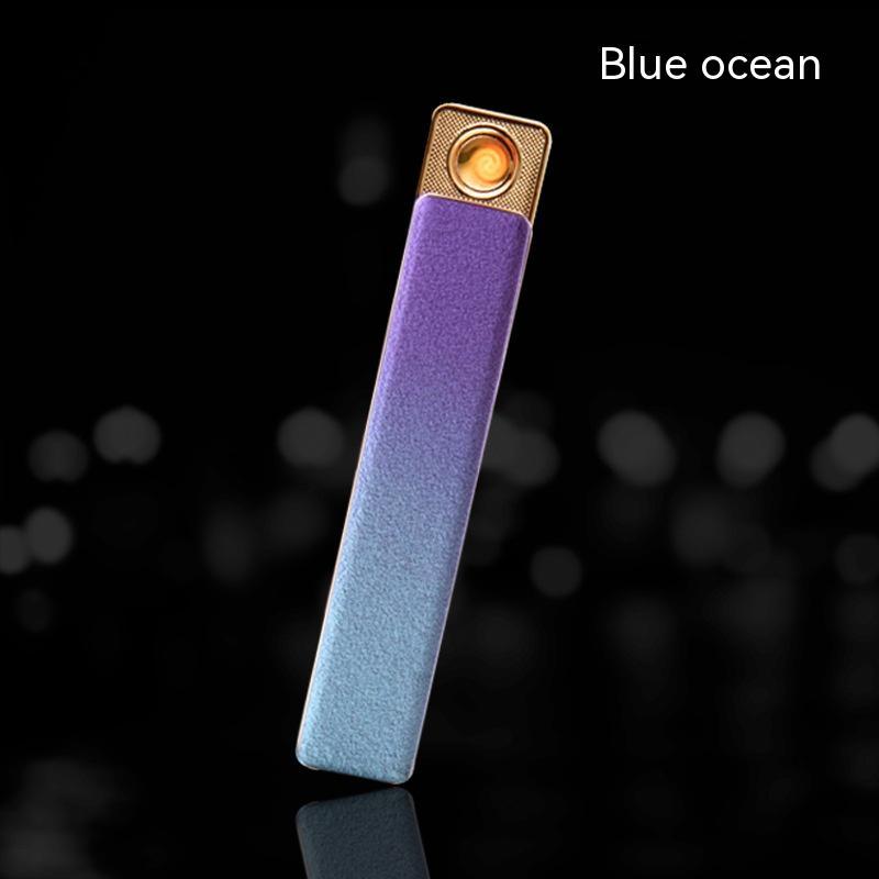 Metal Windproof USB Charging Electric Hot Wire Cigarette Lighter