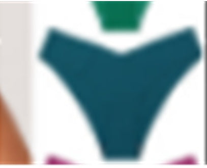 Wavy Lace V-shaped Waist Seamless Ice Silk Girl's Underwear One-piece Large Size Pure Cotton Crotch Women's Briefs