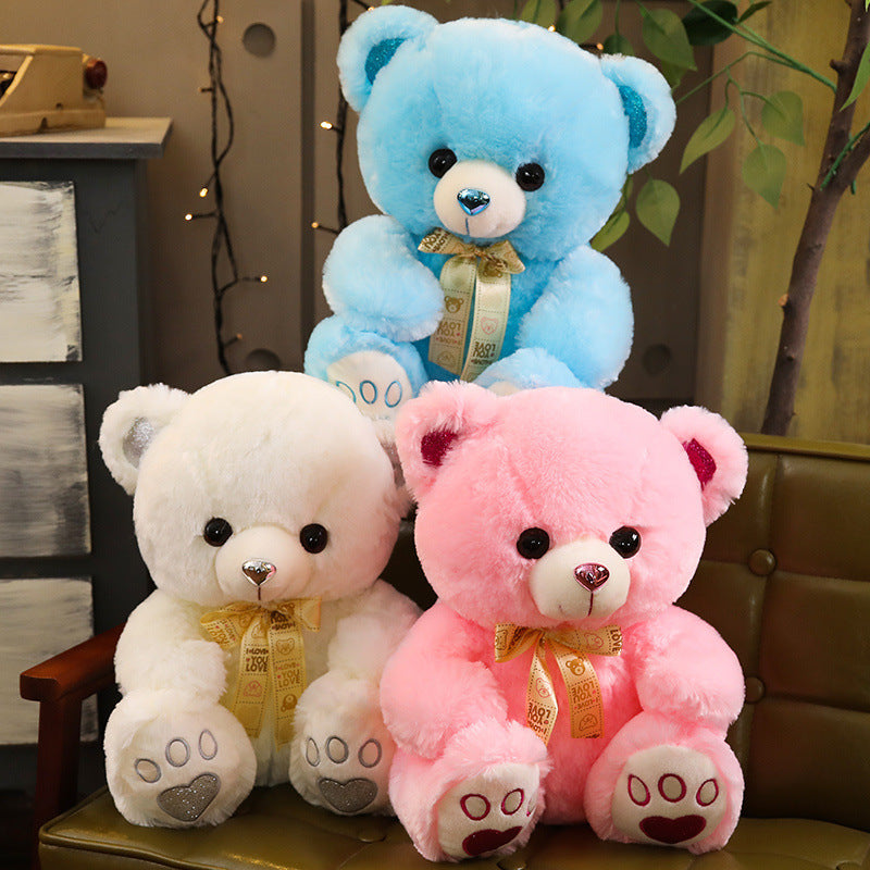 Cute Teddy Bear Doll Plush Toys Girly Heart