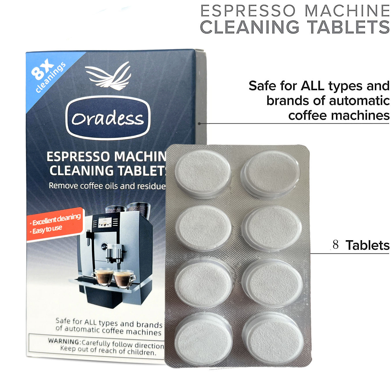 Coffee Machine Specific Cleaning Pills