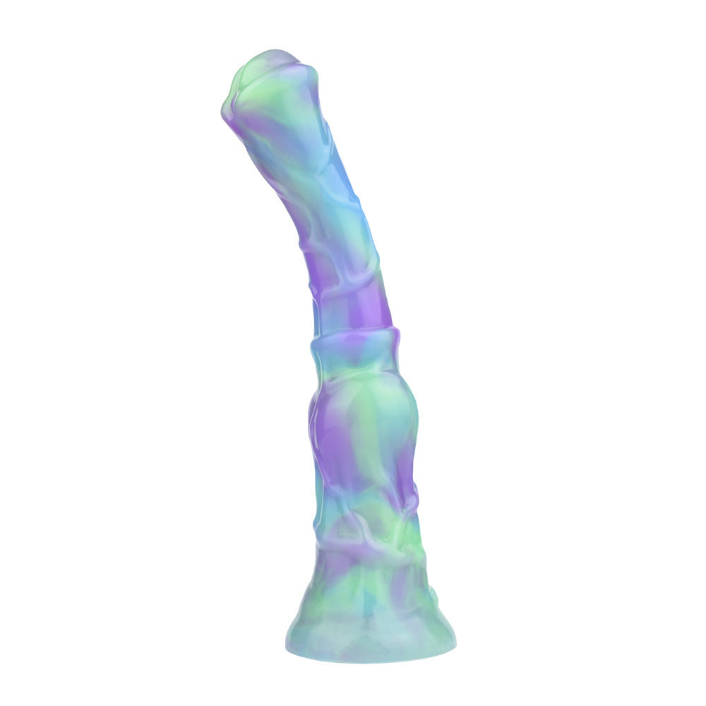 No Testes Light Stick Simulation Horse Cock Toy
