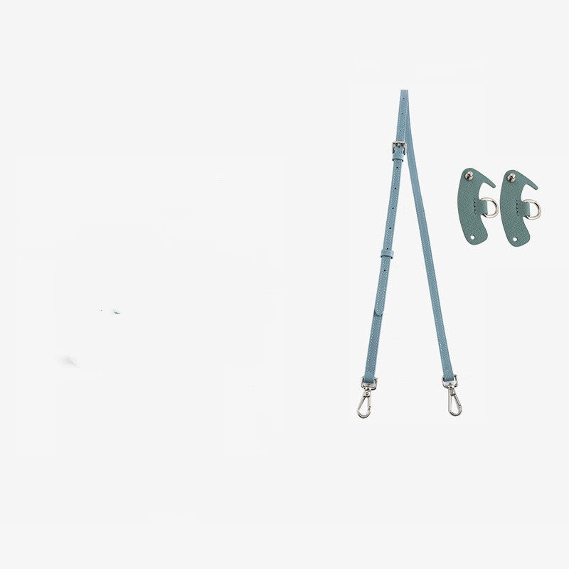 Small Modified Perforated Crossbody Strap