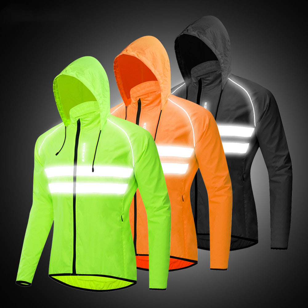 Hooded Quick-drying Windbreaker For Mountain Road Kilometer Cycling