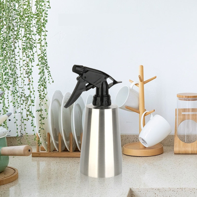 350ml Oblique Pattern Small Cone 304 Stainless Steel Watering Pot