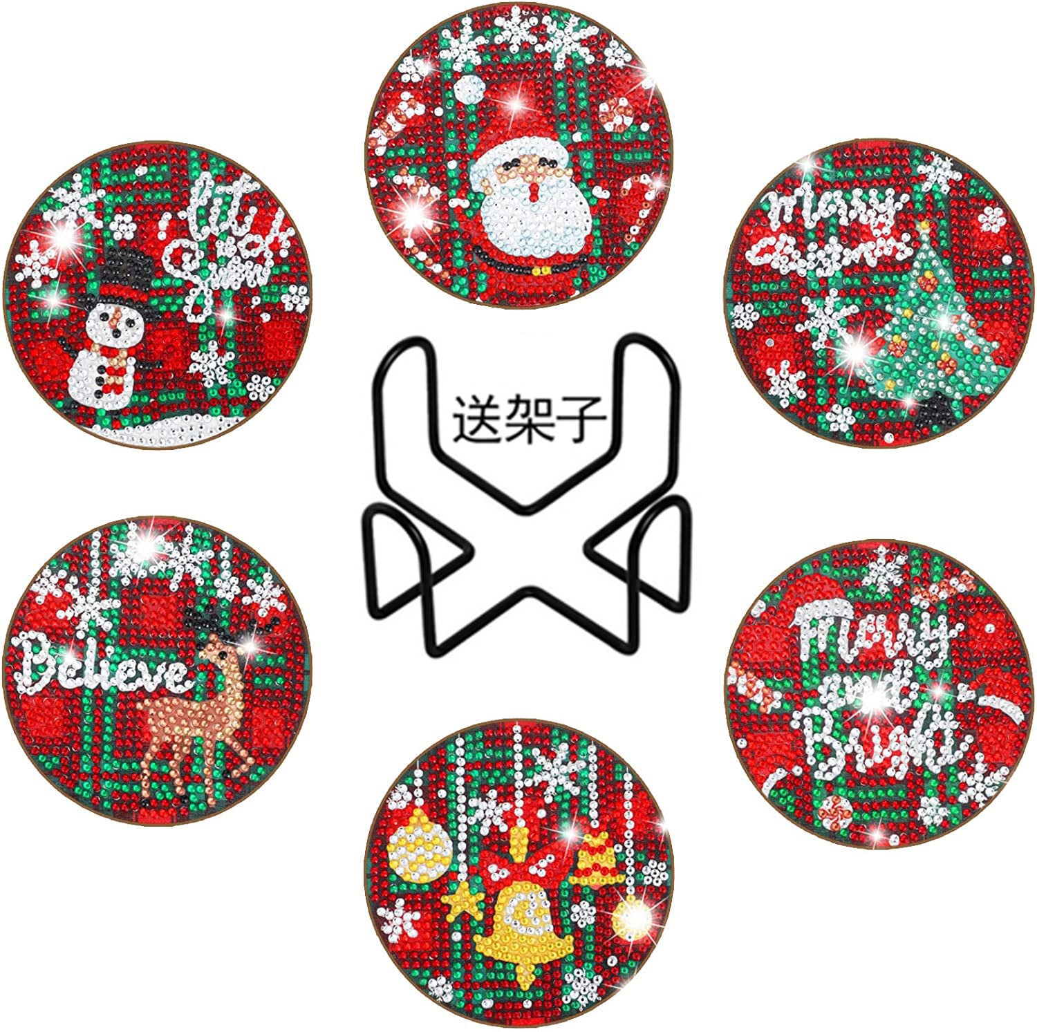 Diamond Painting Coaster Placemat Diy Full Diamond