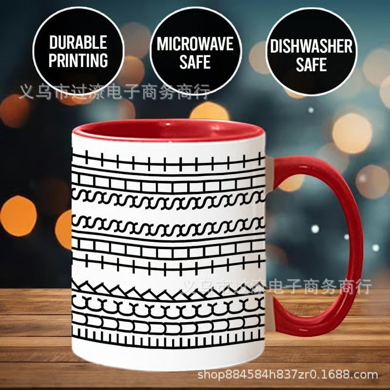 Ceramic Kitchen Coffee Cup Decoration