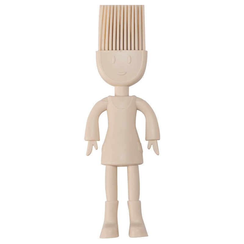 Cute Human-shaped Silicone Baking Gadget Creative Cartoon