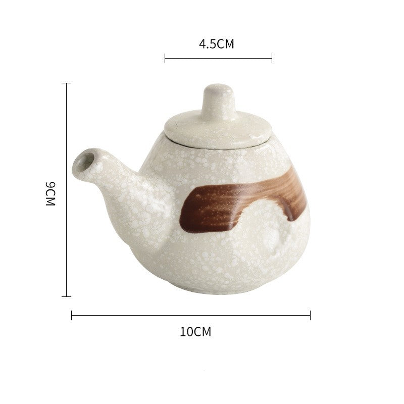 Kitchen Storage Tank Underglaze Color Seasoning Pot