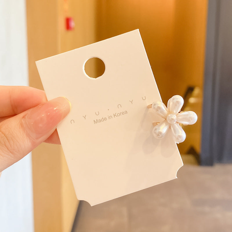 Female Clip Hairware Five Petal Flower Hairpin