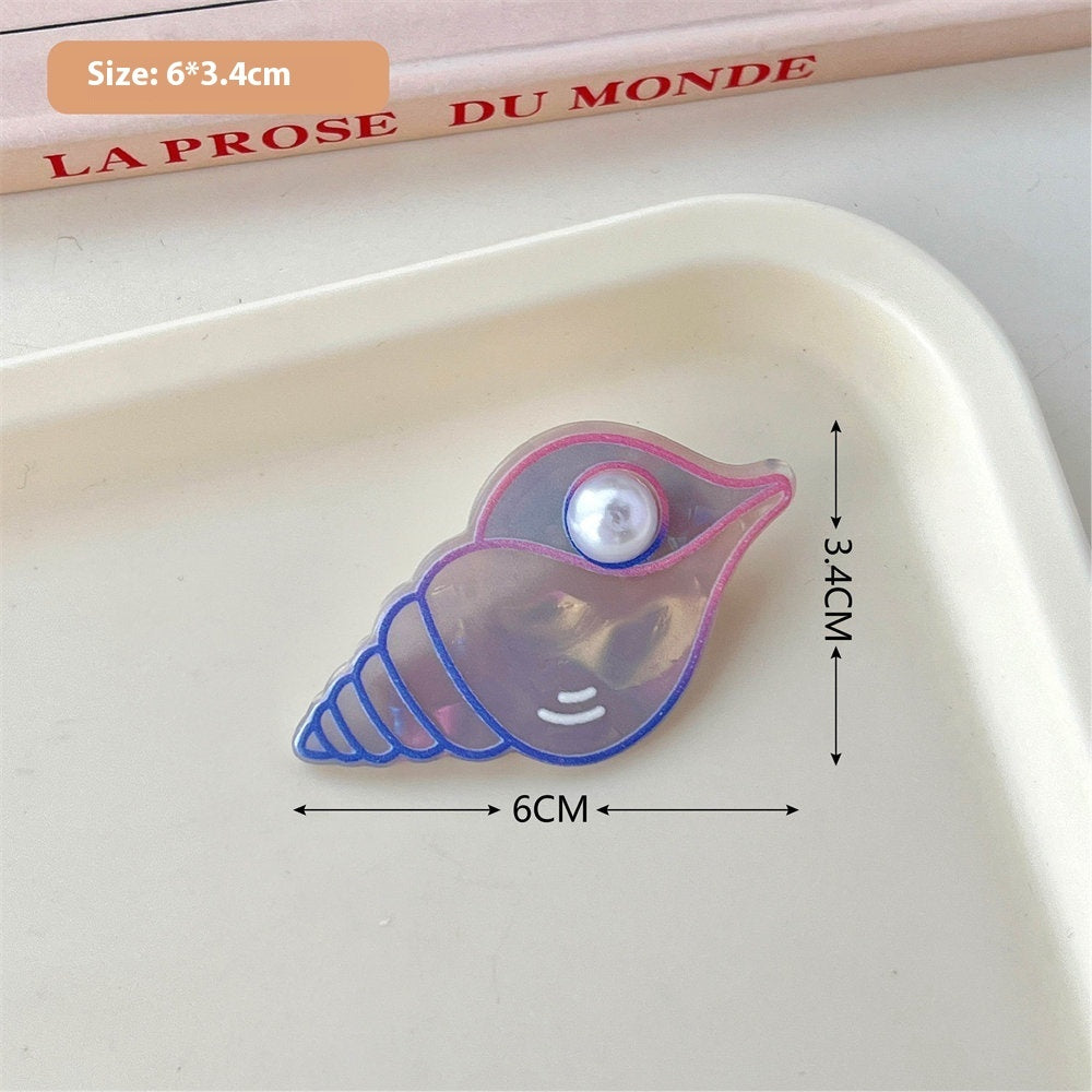 Cute Cartoon Ocean Series Barrettes Girly Heart