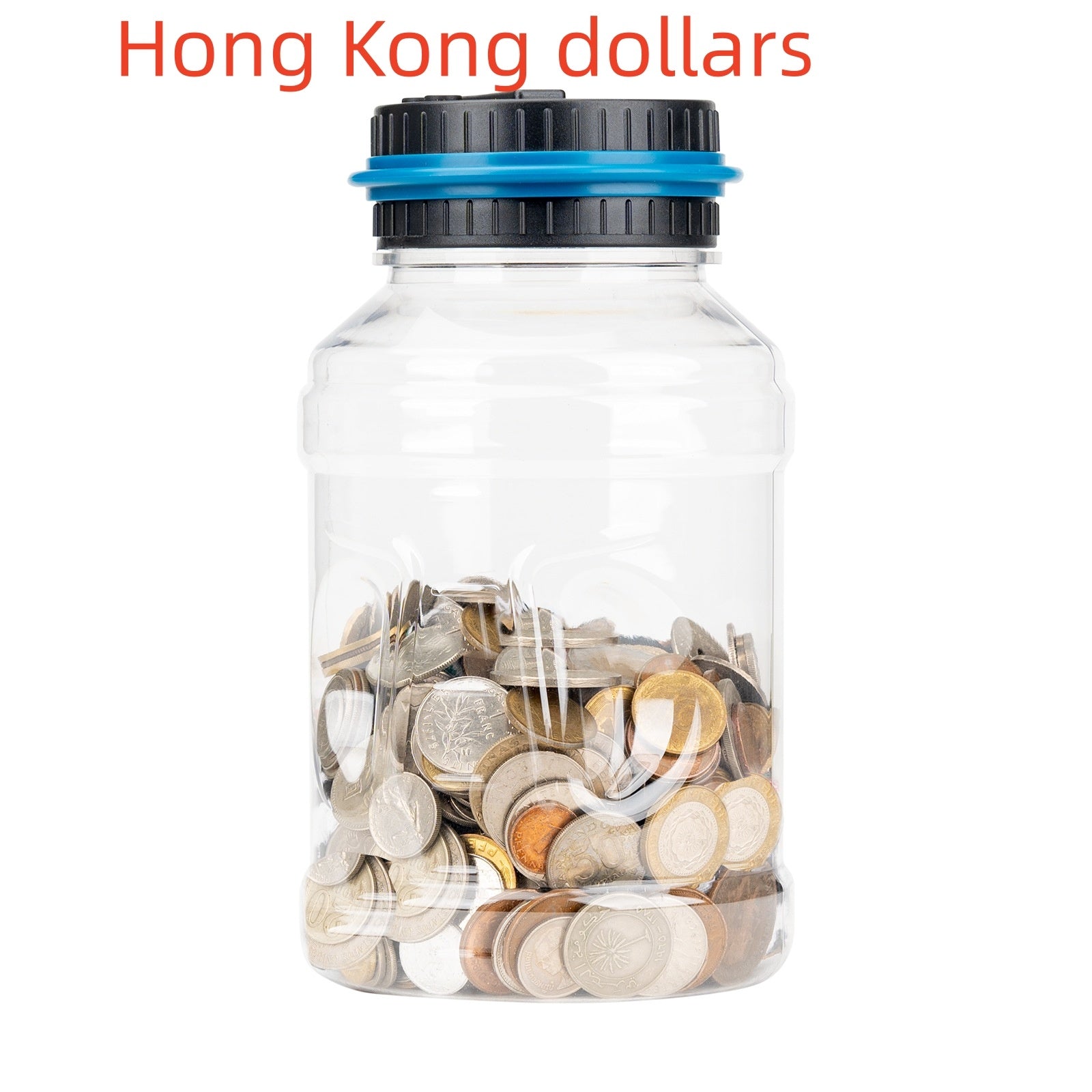 Pounds Full Of Coin Bank Count Savings