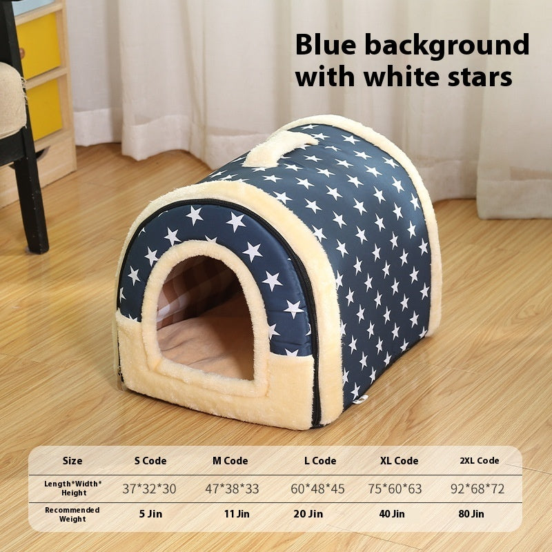 Four Seasons Universal Dog Pet Supplies Cat Nest Removable And Washable
