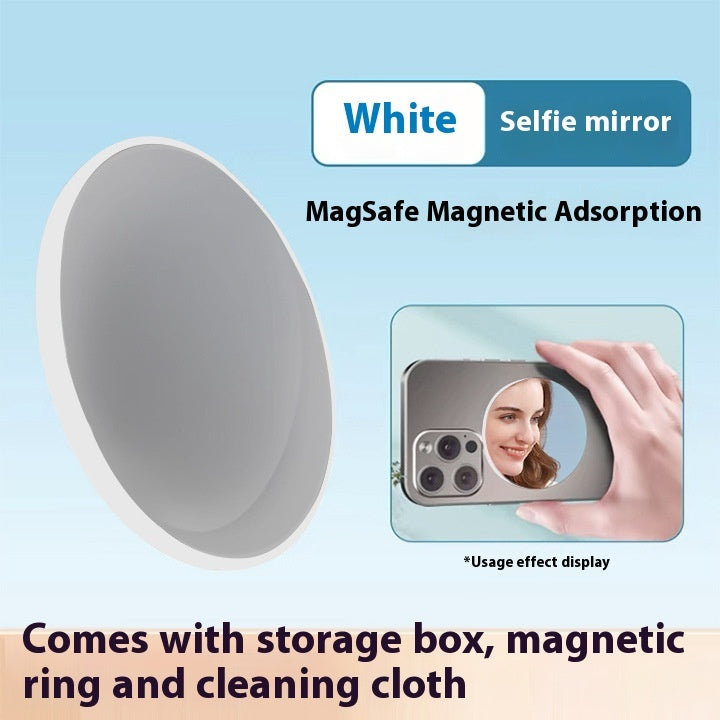 Aluminum Alloy Mobile Phone Rear Self-shooting Mirror Magnetic Suction