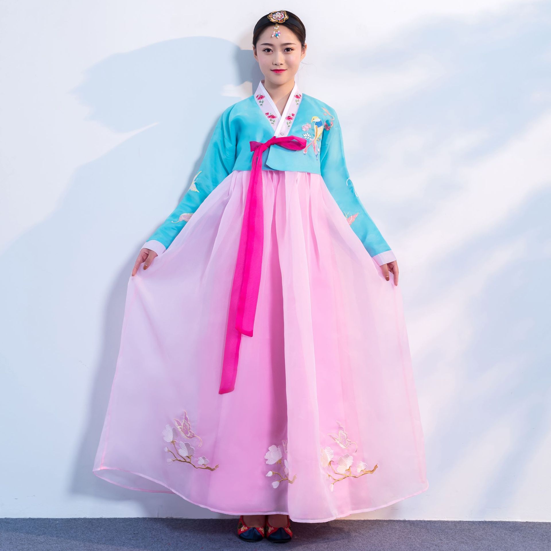 Women's Korean National Costume Stage Performance Dress