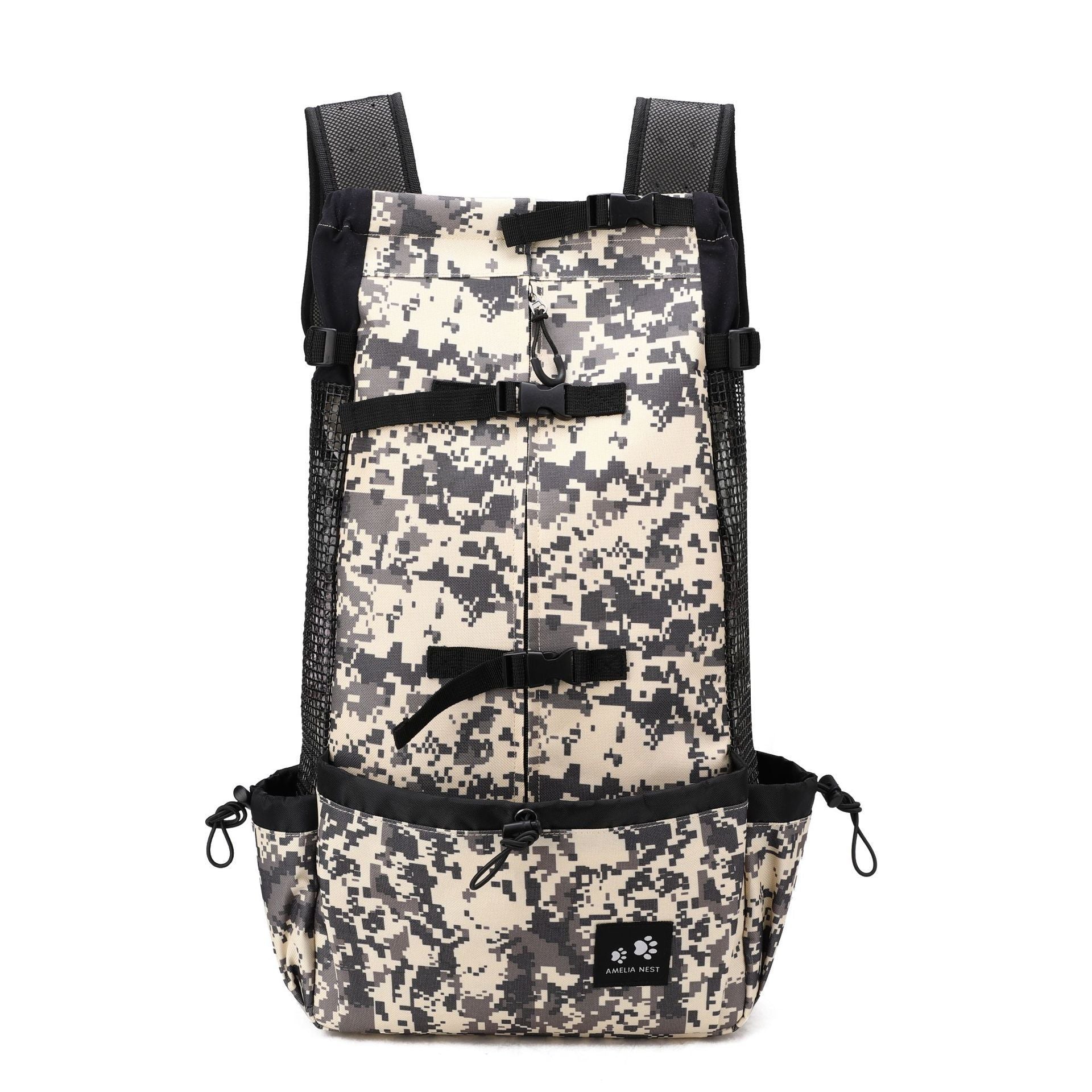 Pet Backpack Exposed, Ventilated, Breathable And Washable