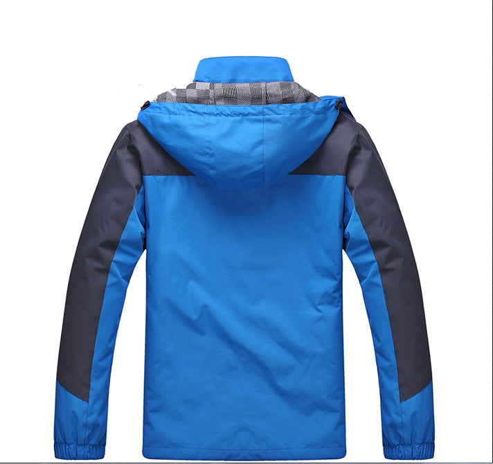New outdoor men's single-layer autumn jacket genuine couple jacket