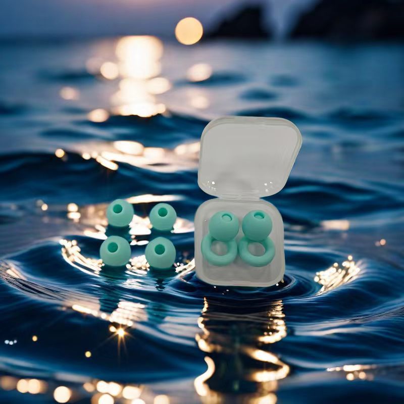 Anti-noise Silicone Earplugs Ear Cap
